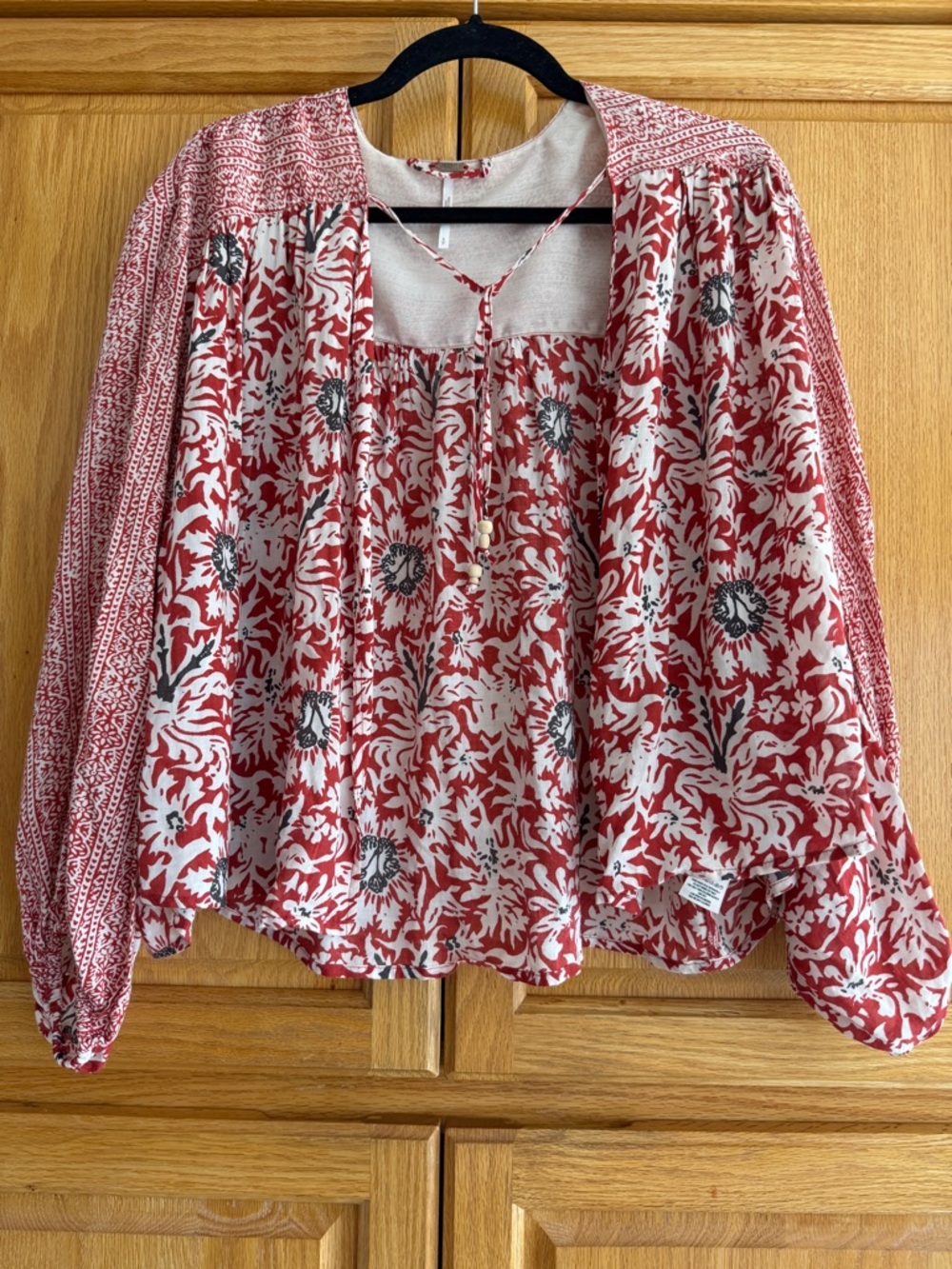 Free People lightweight blouse cardigan size S
